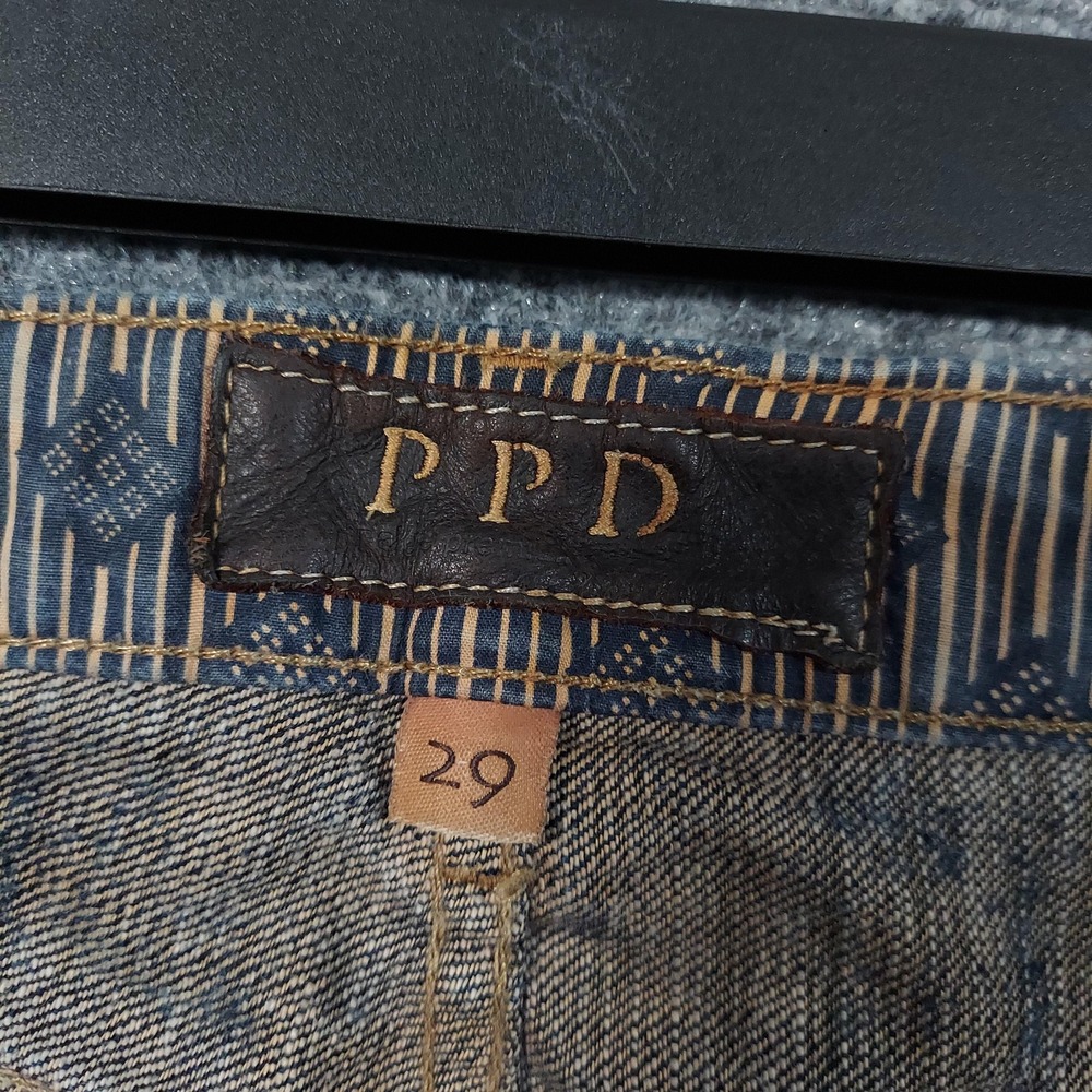 Paige PPD Jeans‎ Mens 29 Blue Dark Wash Doheny Straight Leg Made in USA Denim - Picture 4 of 11